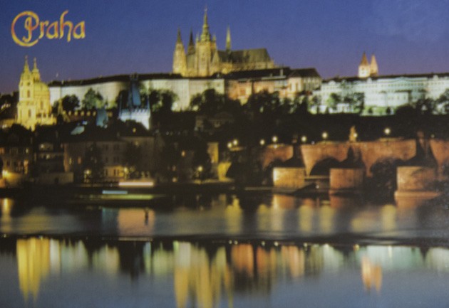 praha noc
